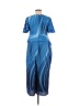 Signature by Robbie Bee Blue Jumpsuit Size 6 - photo 2