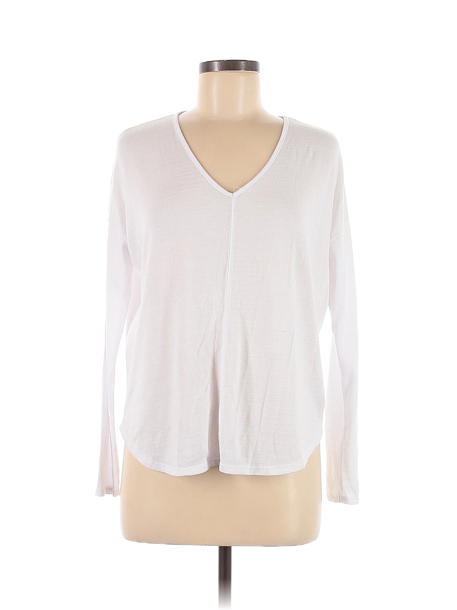 Rachel Zoe White Long Sleeve Top Size M - 85% off | thredUP