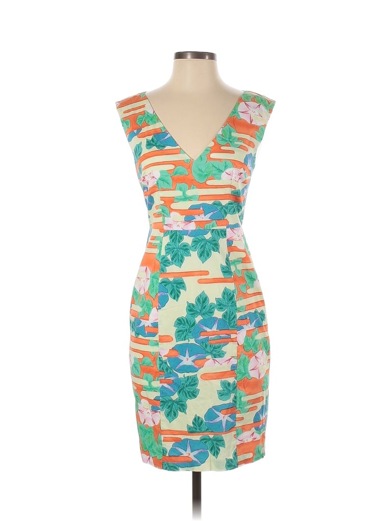 Pre-owned Plenty By Tracy Reese Cocktail Dress In Orange