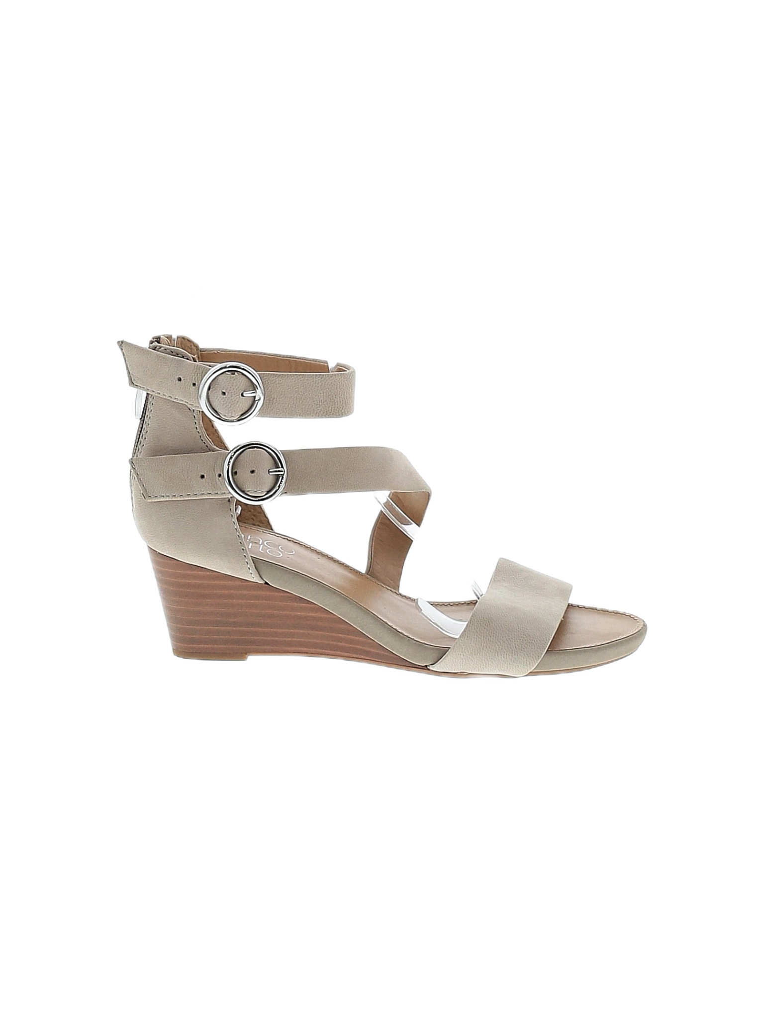 franco sarto white wedges