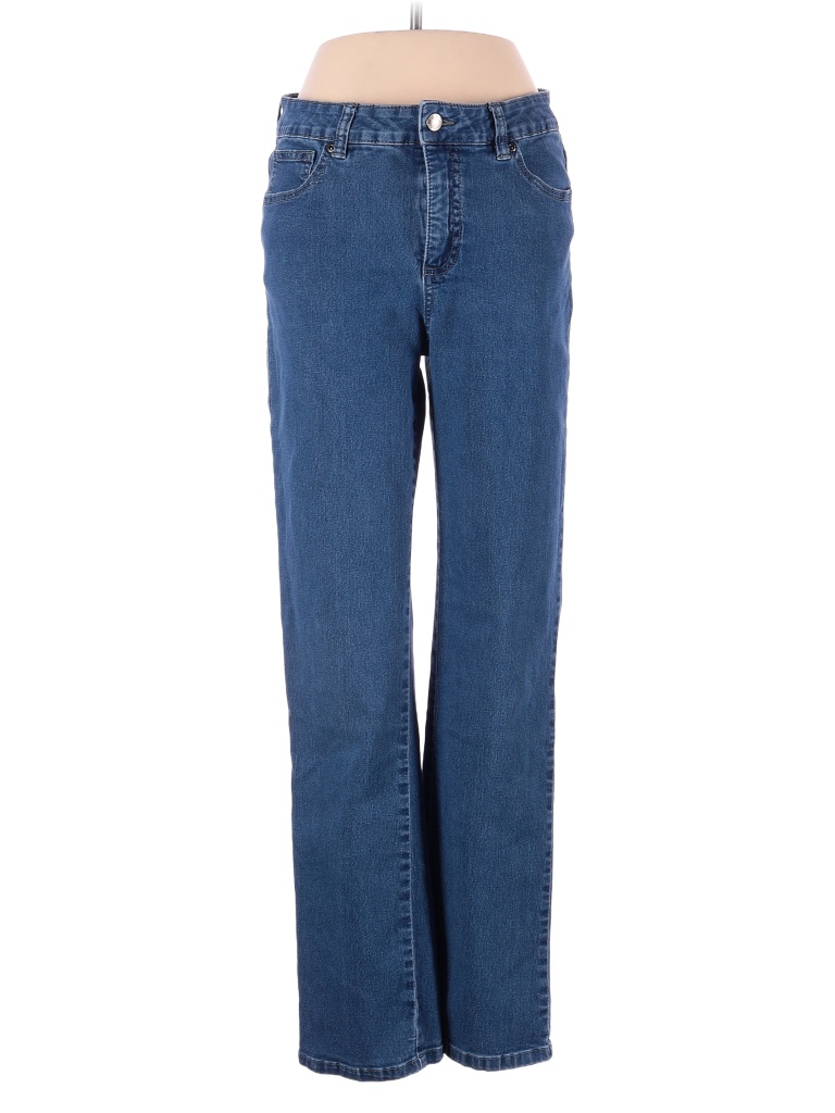 Basic Editions Blue Jeans Size 8 - 52% off | thredUP