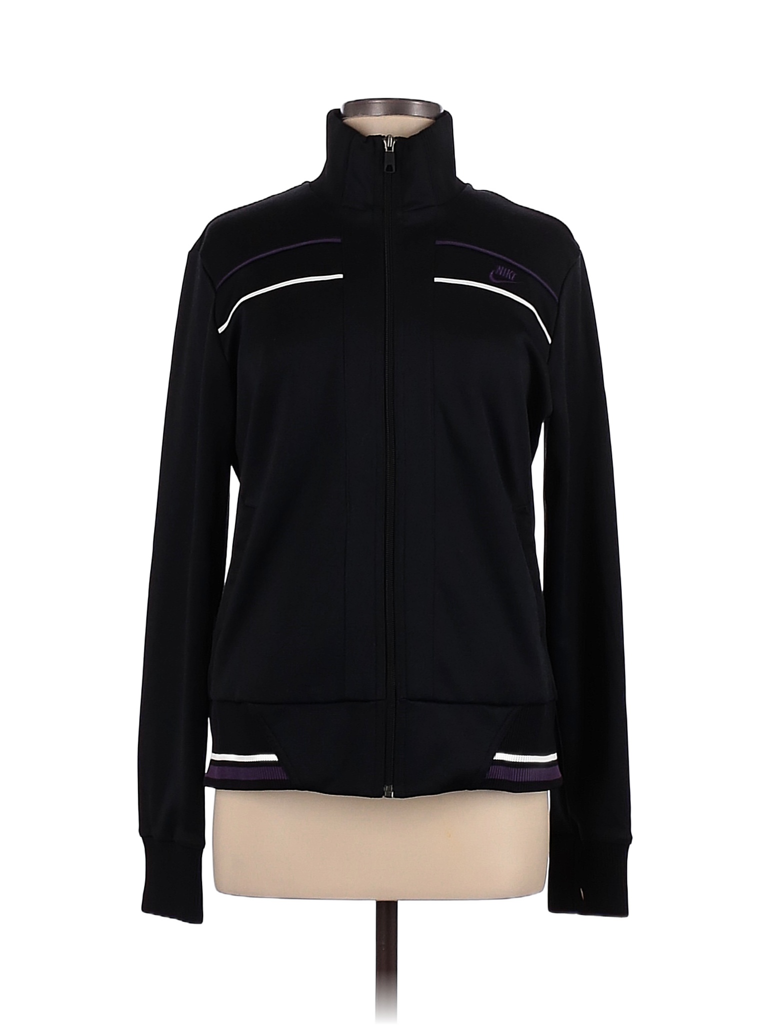 nike track jacket with hood