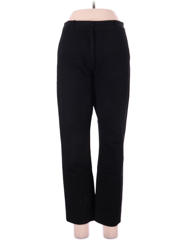 Piazza Sempione Polka Dots Black Casual Pants Size 44 (IT) - photo 1