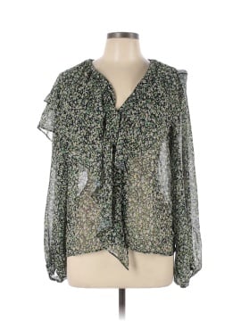 Topshop Long Sleeve Blouse (view 1)