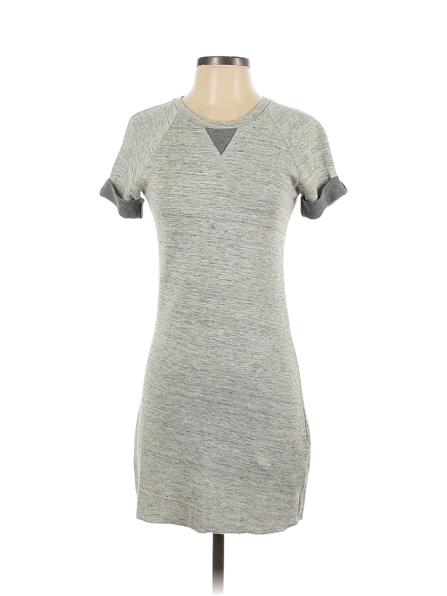 J Brand Color Block Gray Casual Dress Size Xs 94 Off Thredup