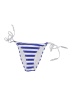 Assorted Brands Stripes Blue Swimsuit Bottoms Size S - photo 1