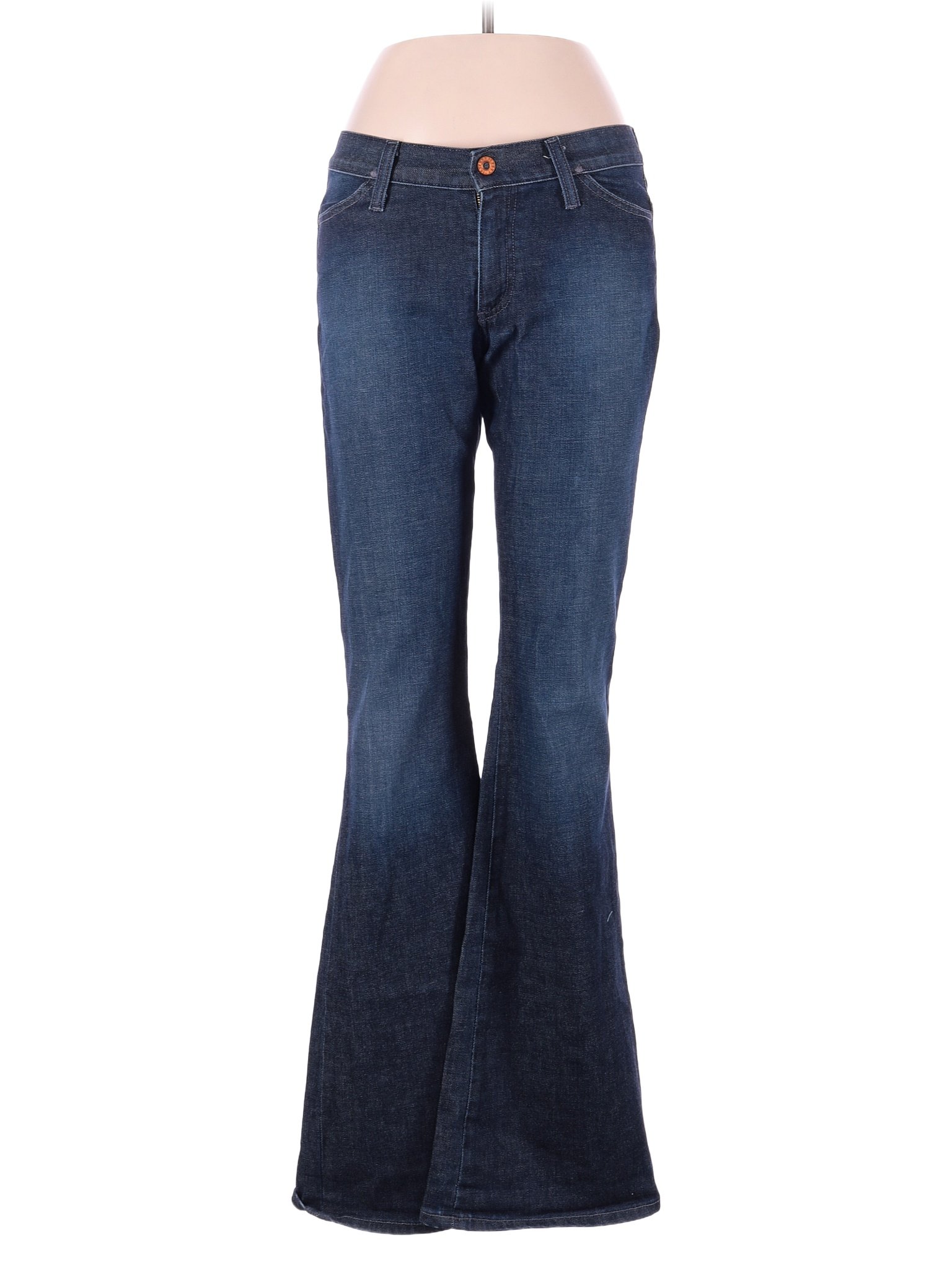 Adriano Goldschmied Solid Blue Jeans 29 Waist - 85% off | thredUP