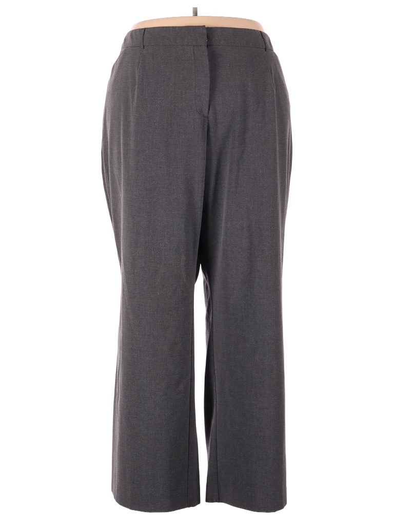 Fashion Bug Gray Dress Pants Size 28 (Plus) 47 off thredUP