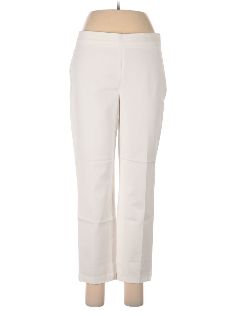 Talbots Solid White Casual Pants Size 6 (Petite) - 78% off | thredUP