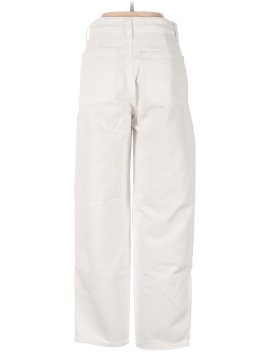 Madewell Balloon Jeans in Tile White: Button-Front Edition (view 2)