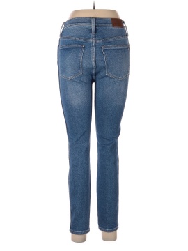 Madewell 10" High-Rise Skinny Crop Jeans in Sheffield Wash (view 2)