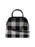 Kate Spade New York 100% Cotton Checkered-gingham Multi Color Black Satchel One Size - photo 1