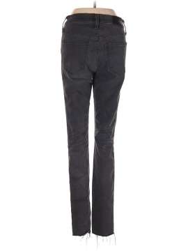 Madewell 9" Mid-Rise Skinny Jeans in Black Sea (view 2)