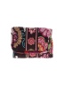 Vera Bradley 100% Cotton Floral Multi Color Brown Wallet One Size - photo 1
