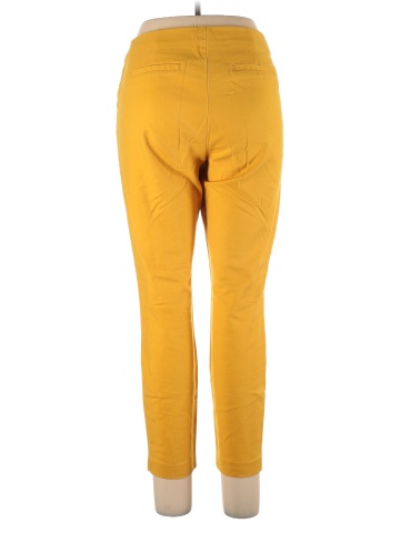 Crosby Solid Colored Yellow Dress Pants Size 10 - 85% off