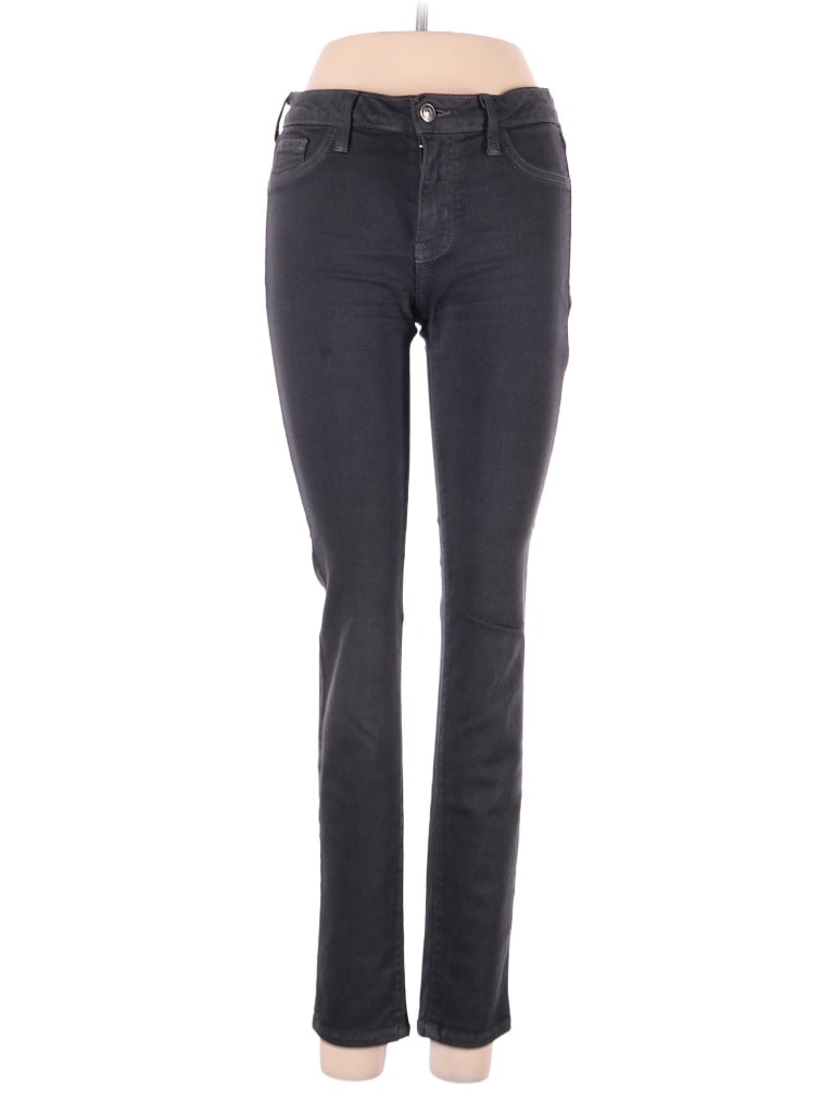 Pre-owned Just Black Jeans In Black