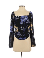 Ramy Brook Long Sleeve Silk Top