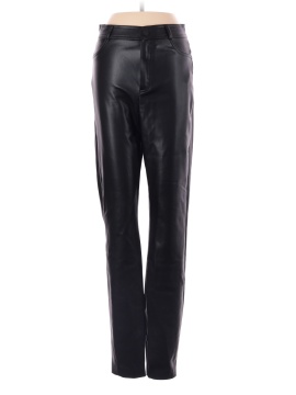 Zara Faux Leather Pants (view 1)