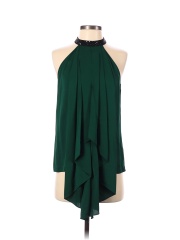 Robert Rodriguez Sleeveless Silk Top