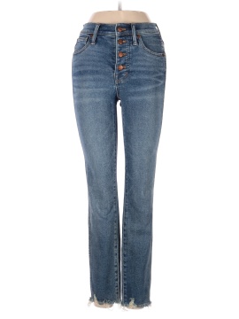 Madewell 10" High-Rise Skinny Jeans in Cordova Wash: Button-Front Edition (view 1)