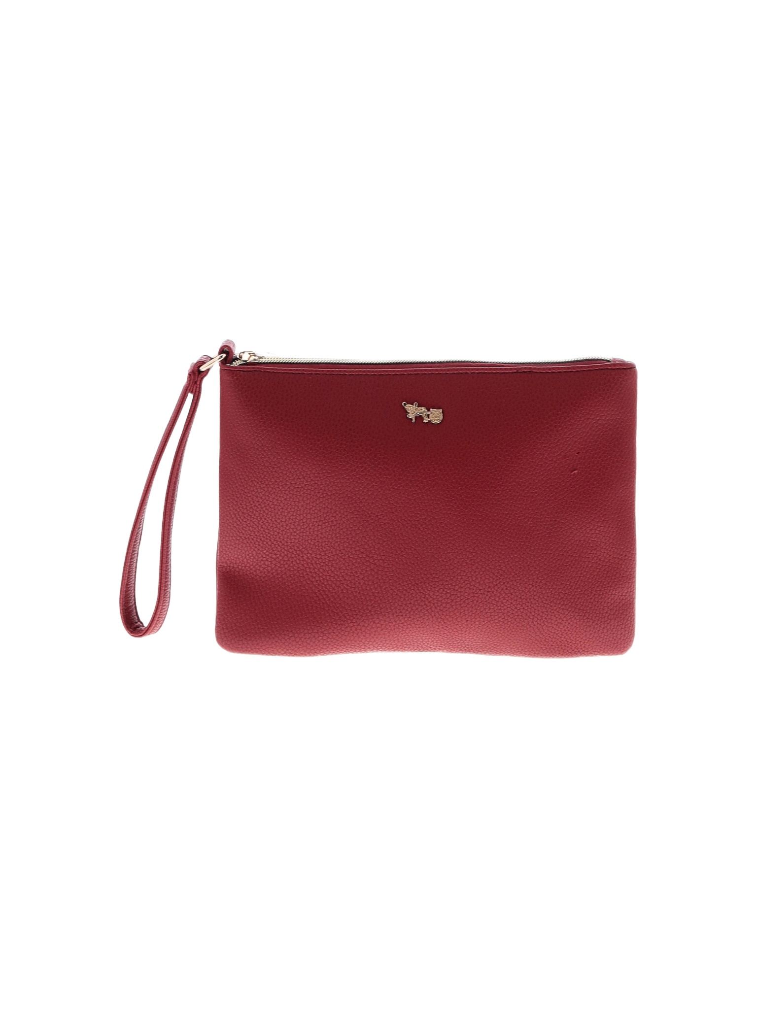 Matthew + Julian Solid Colored Red Wristlet One Size - 58% off | thredUP