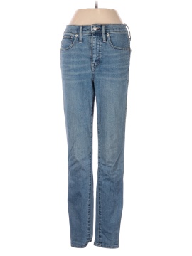 Madewell 10" High-Rise Skinny Jeans in Woodridge Wash (view 1)