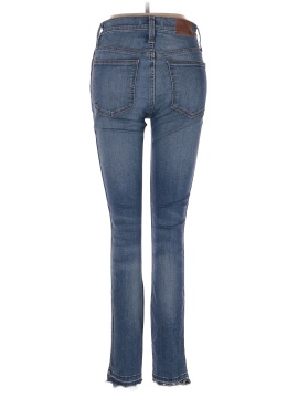 Madewell 10" High-Rise Skinny Jeans: Drop Step-Hem Edition (view 2)