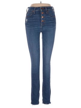 Madewell 10" High-Rise Skinny Jeans in Hanna Wash (view 1)