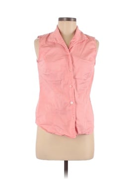 Linea Sleeveless Button-Down Shirt (view 1)