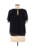 Guess 100% Polyester Black Short Sleeve Blouse Size XS - photo 2