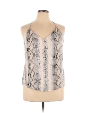 Lavender Brown Sleeveless Blouse (view 1)
