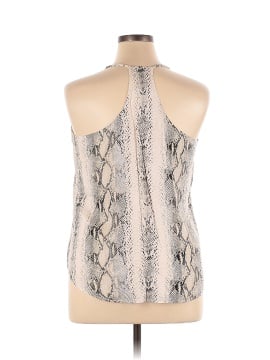 Lavender Brown Sleeveless Blouse (view 2)