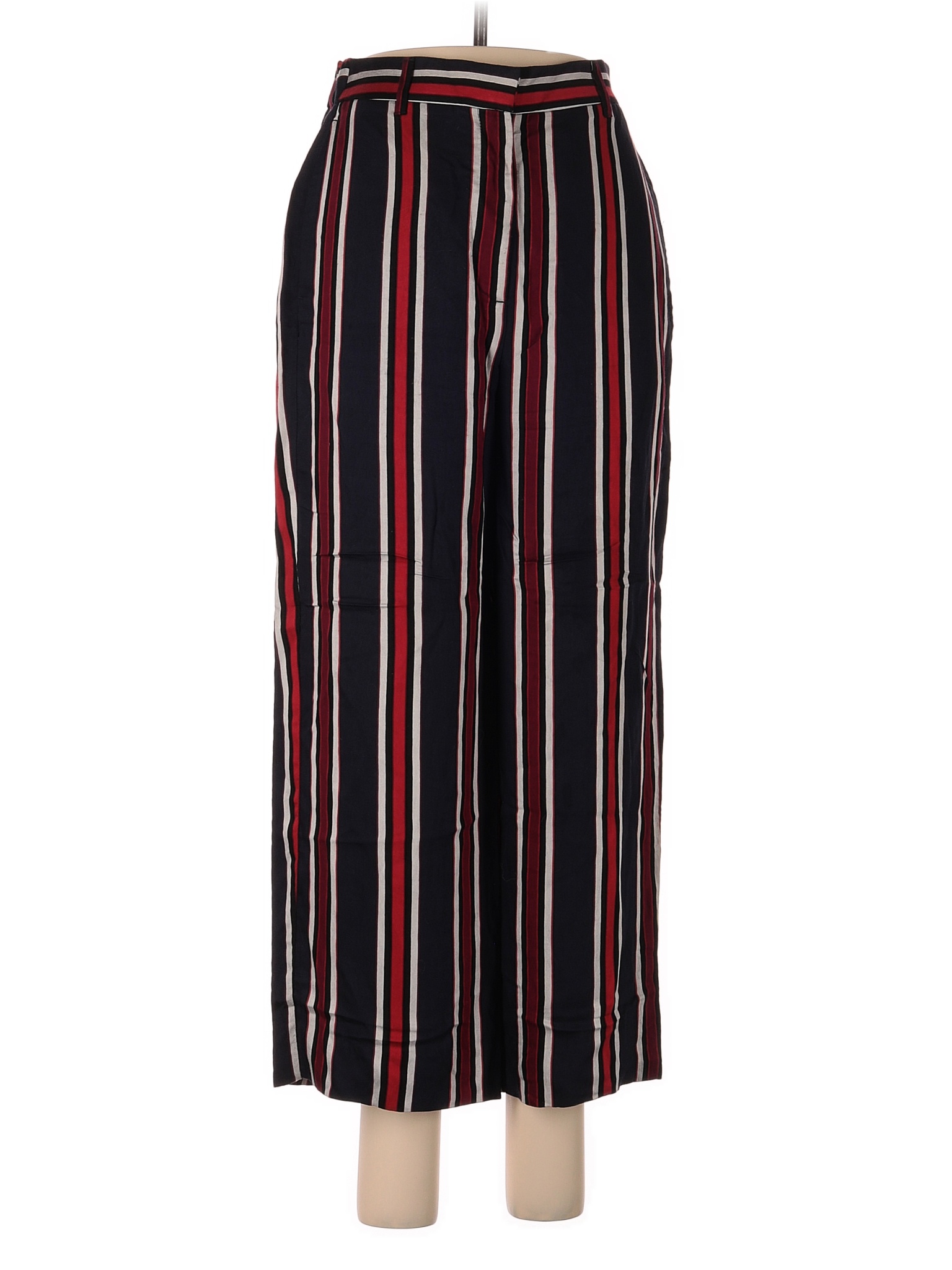 H&M Stripes Blue Casual Pants Size 6 68 off thredUP