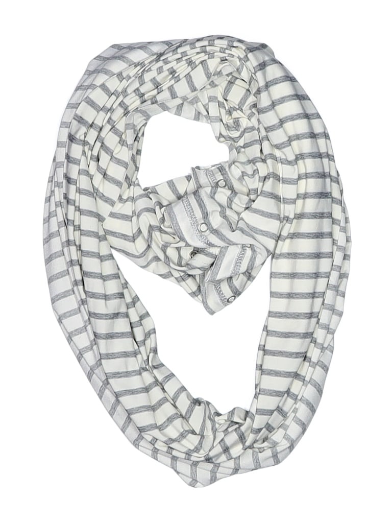 Pre-owned Assorted Brands Scarf In White