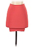 Patrizia Pepe Solid Red Orange Casual Skirt Size Sm (1) - photo 1