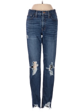 Madewell 9" High-Rise Skinny Jeans: Destructed Edition (view 1)