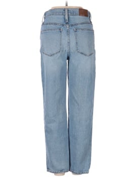 Madewell Classic Straight Jeans in Meadowland Wash (view 2)