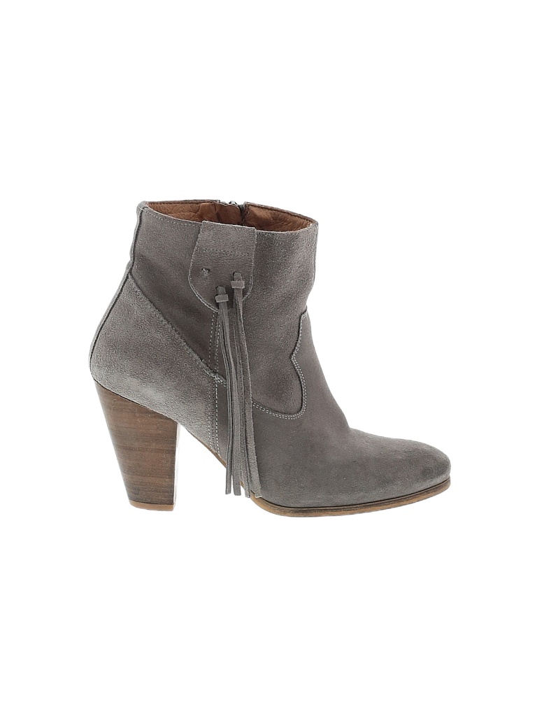 Howsty Solid Gray Ankle Boots Size 38 (EU) - photo 1
