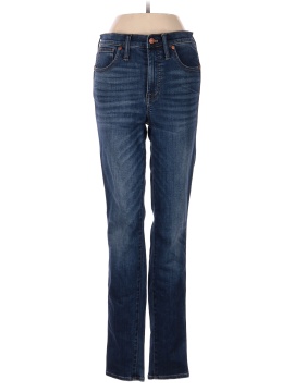 Madewell Tall 10" High-Rise Skinny Jeans in Danny Wash: TENCEL&trade; Denim Edition (view 1)
