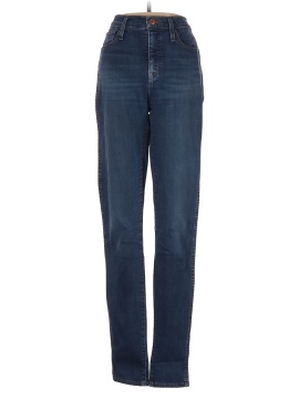 Madewell Taller 10" High-Rise Skinny Jeans in Hayes Wash (view 1)