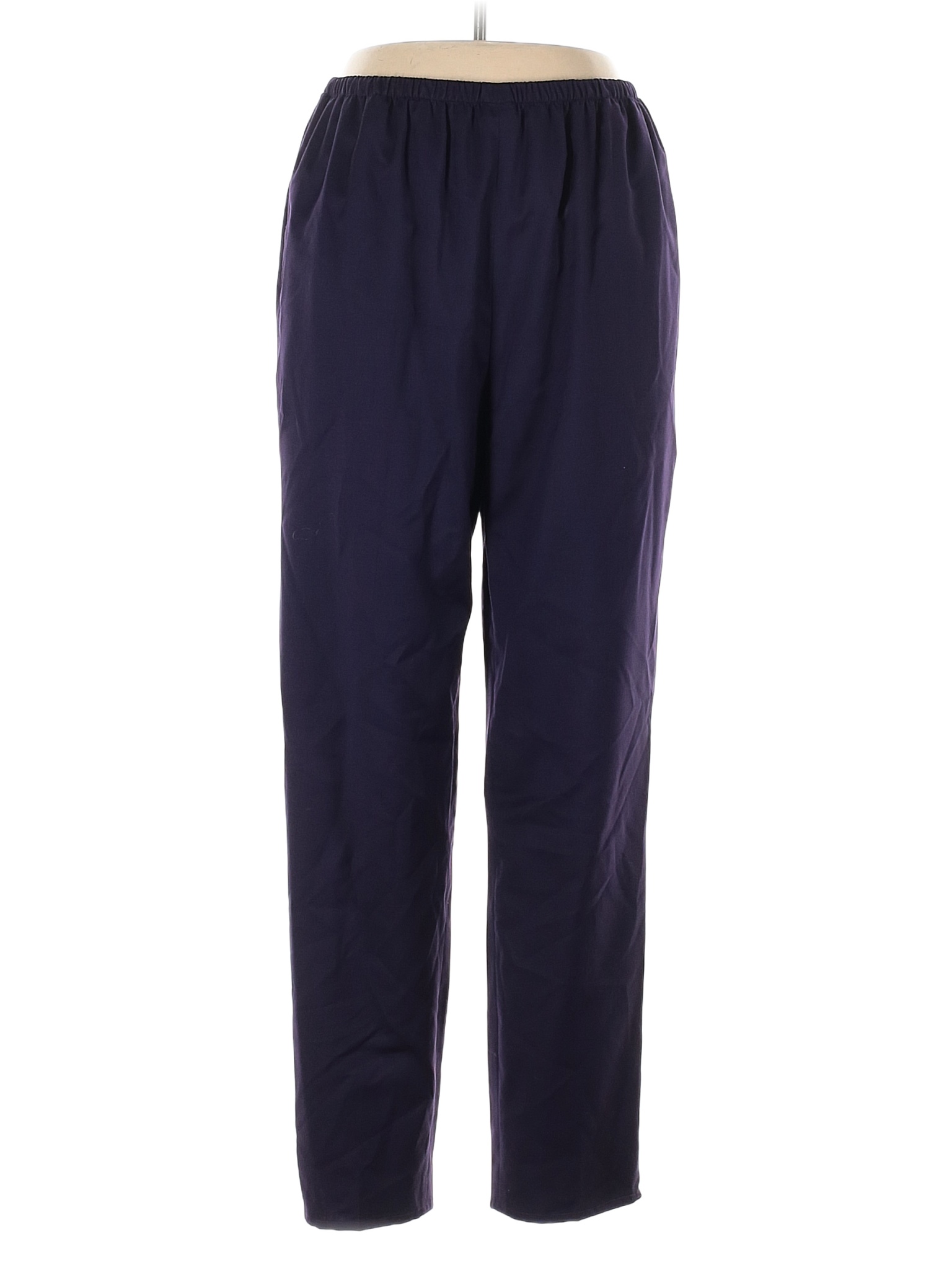 Shamask 100% Wool Solid Navy Purple Wool Pants Size Lg (2) - 87% off ...