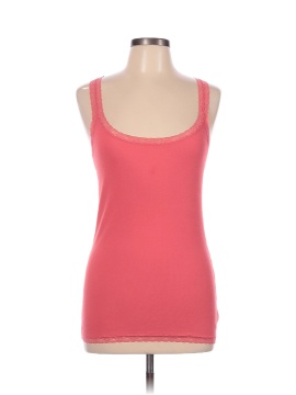 American Eagle Outfitters Women's Lace Cotton Rib Tank (view 1)
