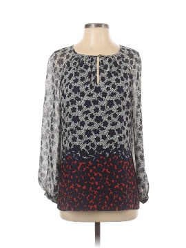 Tory Burch Long Sleeve Silk Top (view 1)