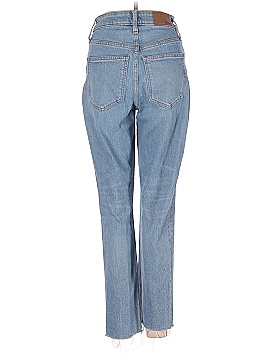 Madewell The Curvy Perfect Vintage Jean in Coney Wash: Destroyed Edition (view 2)