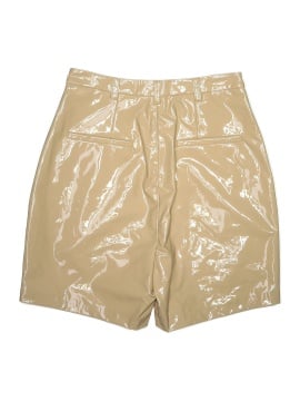 Sally LaPointe Faux Leather Shorts (view 2)