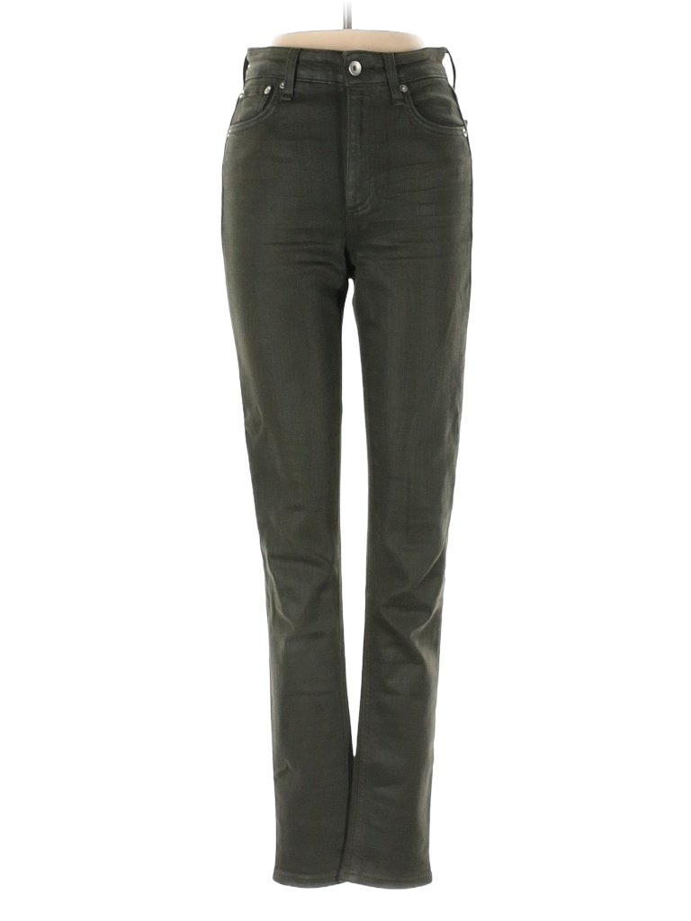 Rag & Bone Solid Colored Teal Jeans 24 Waist - photo 1