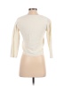 TeXTURE & THREAD Madewell 100% Cotton Colored Ivory Long Sleeve Top Size XXS - photo 2