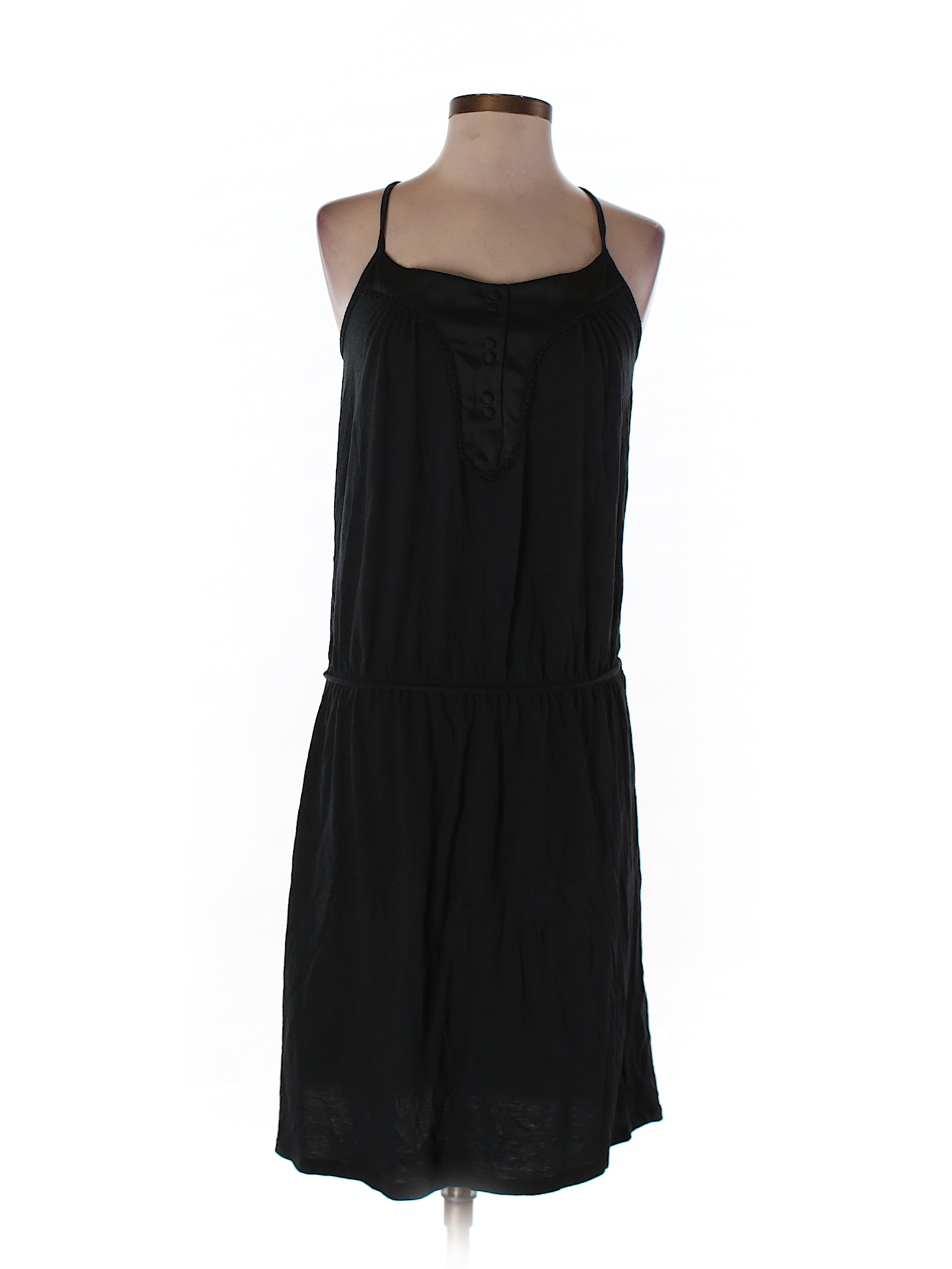 Gap Solid Black Casual Dress Size M - 69% off | thredUP