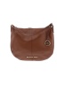 Michael Kors Solid Colored Brown Leather Shoulder Bag One Size - photo 1