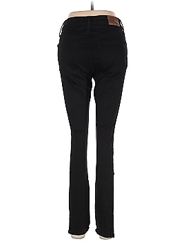 Madewell 9" Mid-Rise Skinny Jeans in ISKO Stay Black&trade; (view 2)